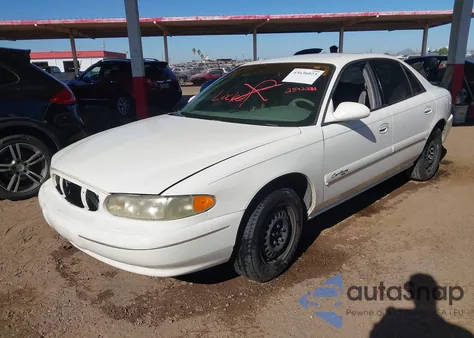 2001 Buick Century Custom z USA, uszkodzony, nr VIN 2G4WS52J111259282